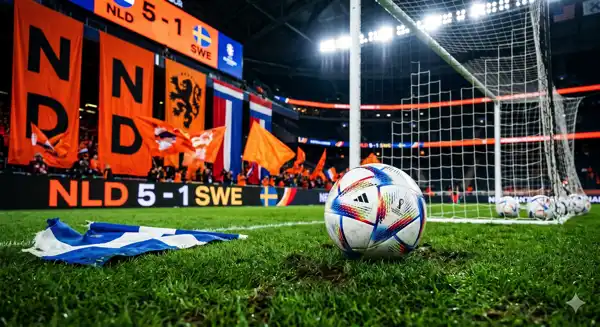 Netherlands Beats Sweden 5:1 to Put World Cup Campaign Back on Track