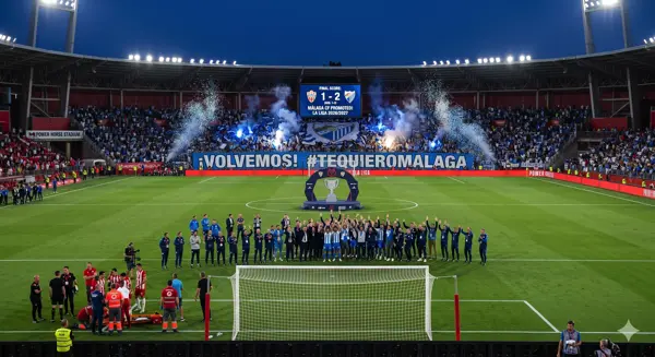 Malaga Returns to La Liga After a Win Against Almeria